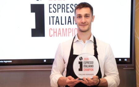 Il barista Matteo Colzani vince la finale italiana di Espresso Italiano Champion 2026
