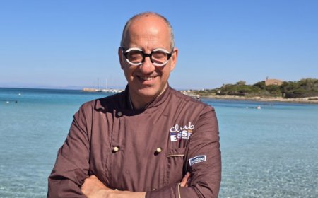 Chef Andrea Fusco firma la cucina del ristorante Il Gabbiano di Stintino