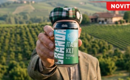 Granda e Cromarty Brewing Co. firmano Italian Kilt, una Scotch Ale con malto italiano