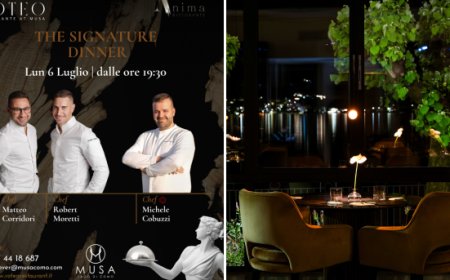 The Signature Dinner: Michele Cobuzzi ospite di Roteo il 6 luglio