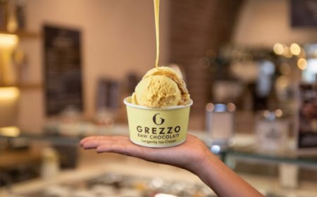 Grezzo Raw Chocolate presenta il gelato senza zuccheri aggiunti