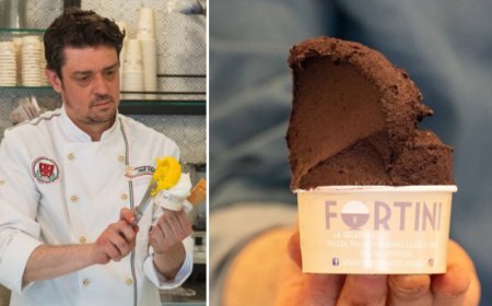 La gelateria Fortini di Matteo Grizi conquista i due Coni Gambero Rosso