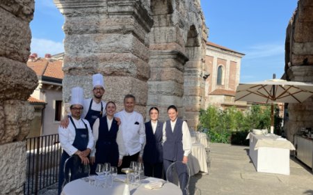 Emanuele Scarello: un menu stellato in quattro atti all’Arena di Verona
