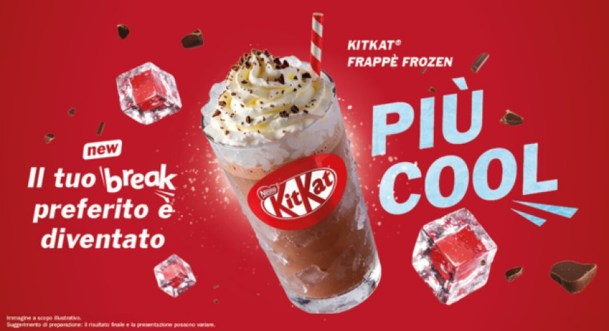 Nasce la prima bevanda KitKat® per il fuori casa, in versione calda e frozen