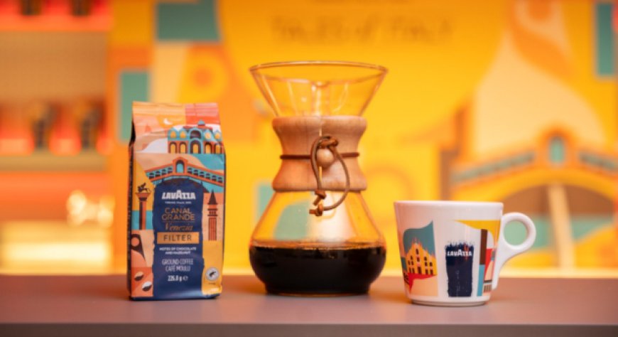 Il caffè diventa esperienza: Lavazza presenta Filtro Canal Grande