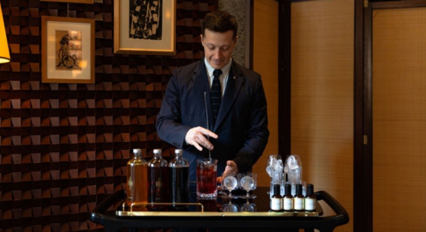 Al 10_11 di Portrait Milano l'aperitivo si serve al carrello