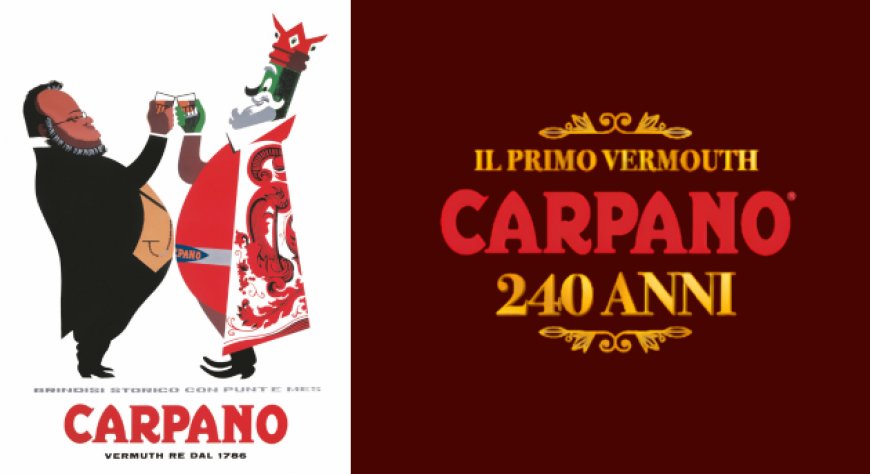 Carpano festeggia 240 anni a Torino con un progetto diffuso insieme a Gerla 1927