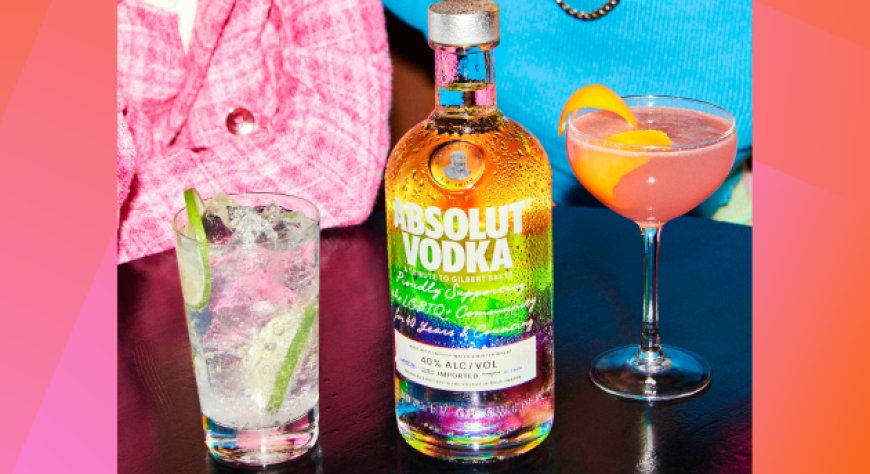 Absolut Vodka celebra il Pride Month con la Rainbow Limited Edition