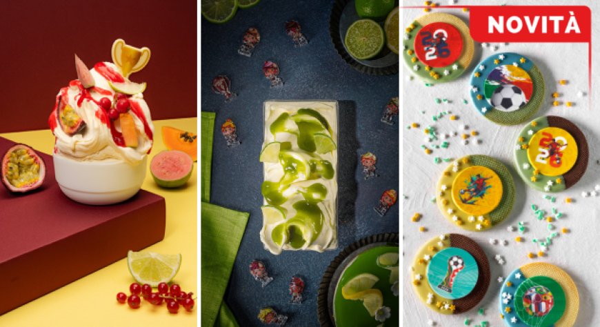 Casa Optima porta i Mondiali 2026 nelle gelaterie con nuovi gusti e decorazioni a tema