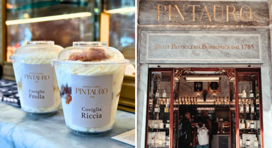 Pintauro rilancia la Coviglia, il semifreddo simbolo della tradizione partenopea