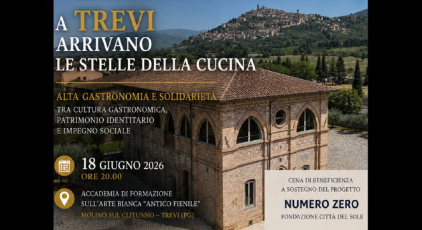 Chef stellati a Trevi per la tappa umbra delle Cene Euro-Toques
