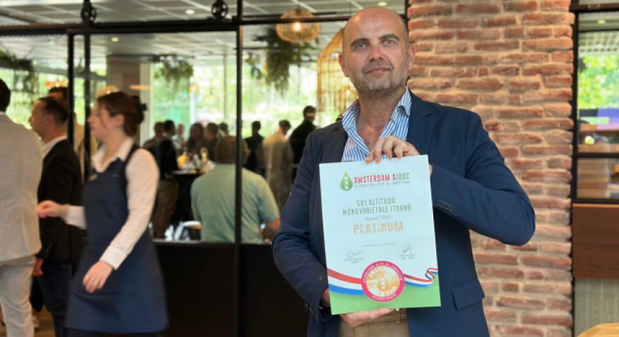 Agresti 1902, l’olio 501 Altitudo conquista un’altra Gold Medal nei Paesi Bassi
