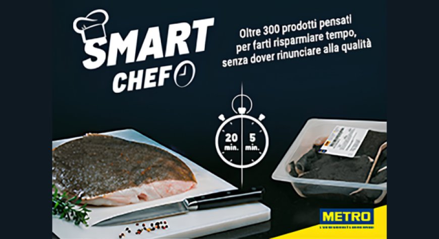 METRO lancia Smart Chef, 300 referenze per semplificare il lavoro nella ristorazione