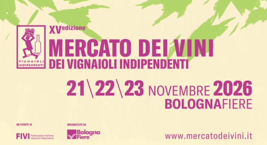 Mercato dei Vini FIVI: presentata l'edizione 2026 a Bologna
