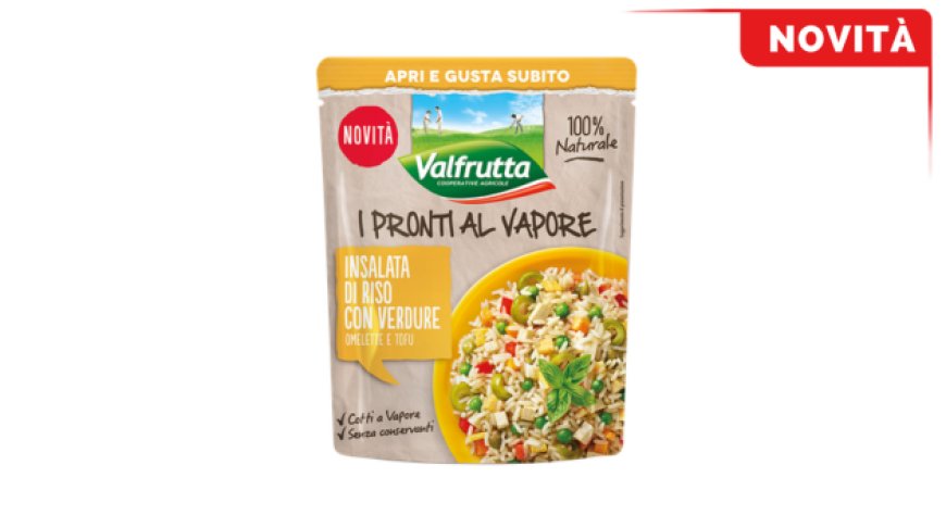 Arriva la nuova proposta Pronti al Vapore Valfrutta per l'estate!