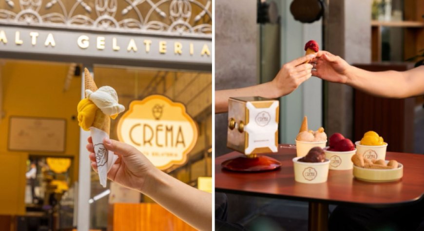 Crema, il gelato come icona italiana: nuova apertura a Roma
