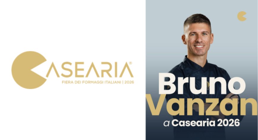 Casearia 2026: Bruno Vanzan firma due masterclass su formaggio e mixology