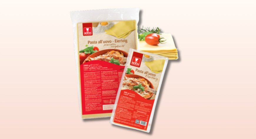 Pasta all’Uovo Koch, tre varianti per le esigenze della ristorazione professionale