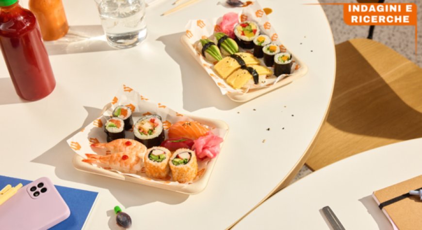 Sushi Day, Just Eat: in Italia ordinati 714 mila chili nel 2025