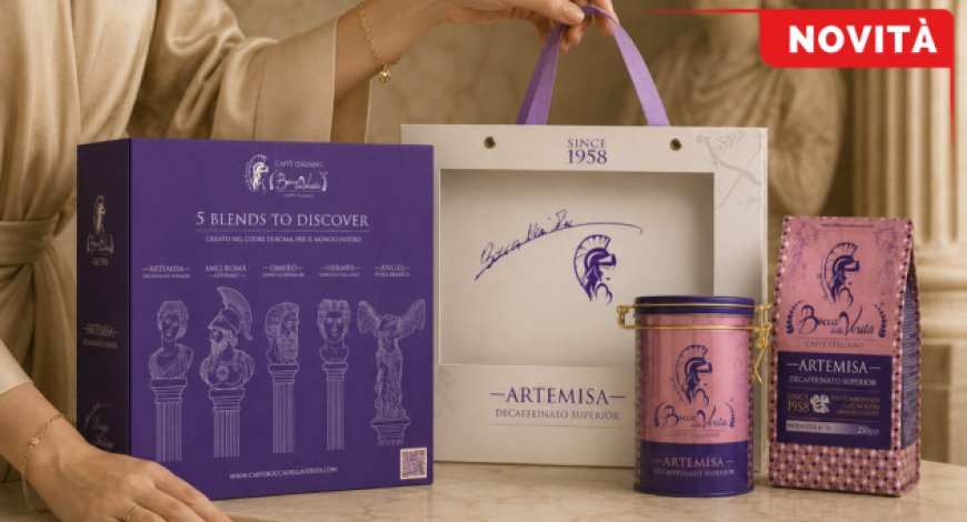 Le cinque miscele iconiche di Caffè Bocca della Verità nella nuova collezione ''Tesori d’Italia''