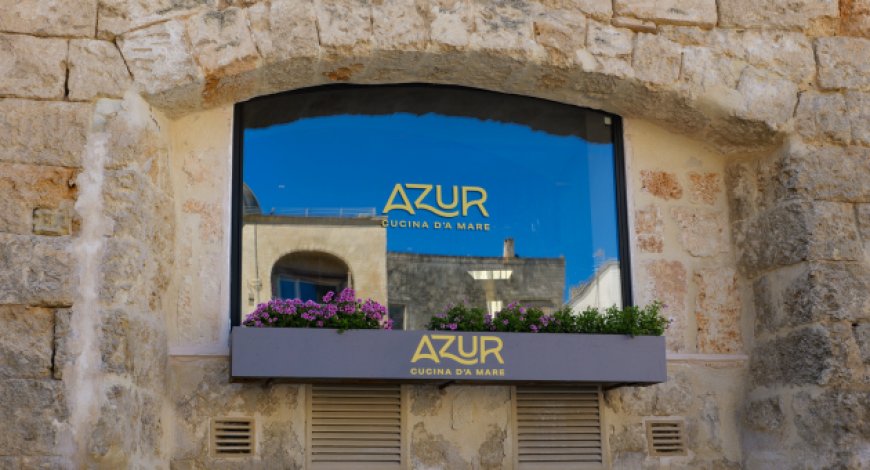 A Monopoli il debutto di Azur, cucina di mare e tradizione mediterranea al centro del progetto