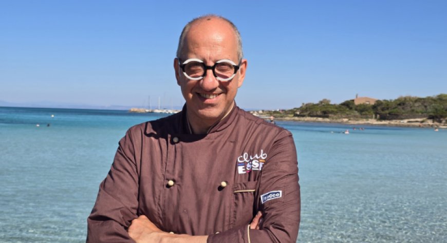 Chef Andrea Fusco firma la cucina del ristorante Il Gabbiano di Stintino