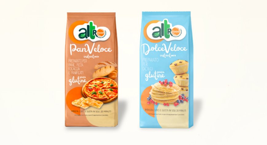AltroFood presenta due mix vegetali senza glutine per prodotti da forno e dolci