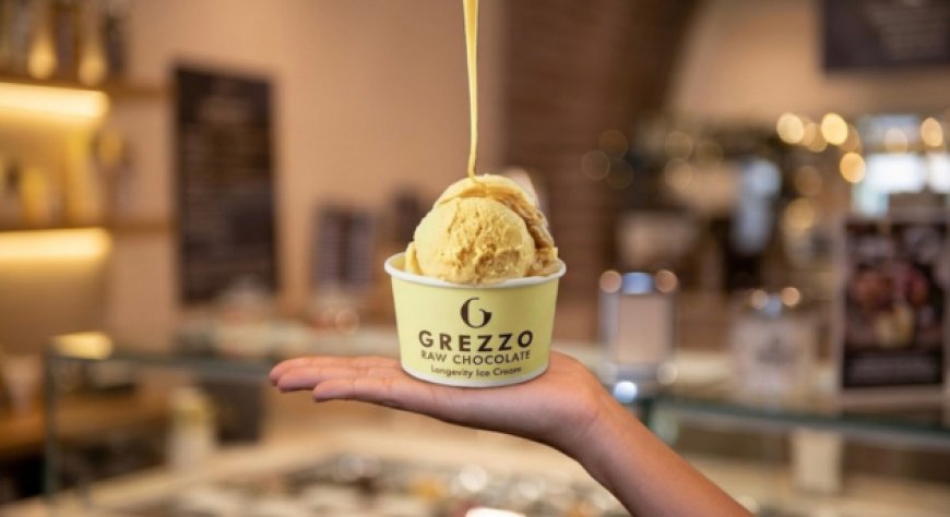 Grezzo Raw Chocolate presenta il gelato senza zuccheri aggiunti