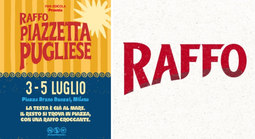 Raffo Piazzetta Pugliese arriva a Milano