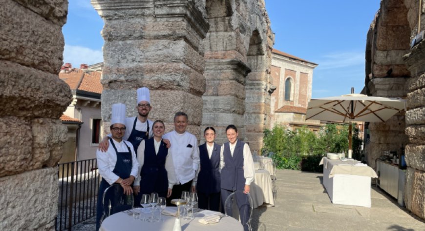 Emanuele Scarello: un menu stellato in quattro atti all’Arena di Verona