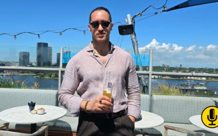 Europe’s 50 Best Bars ad Amsterdam: al closing party del LuminAir con Abi El Attaoui