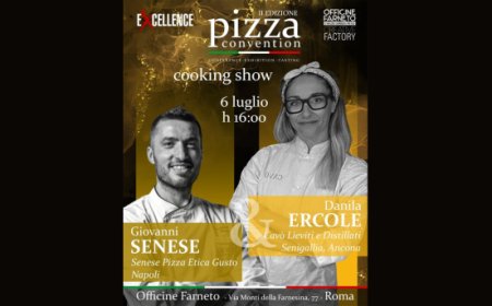 Giovanni Senese protagonista a Pizza Experience con Danila Ercole