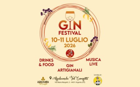 FeRaBo GinFestval 2026 ad Argenta: due serate dedicate al gin artigianale