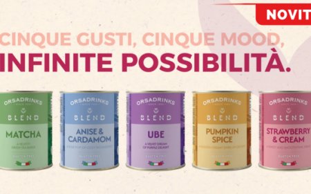 Orsadrinks lancia Blend, cinque nuovi preparati per bevande calde e fredde