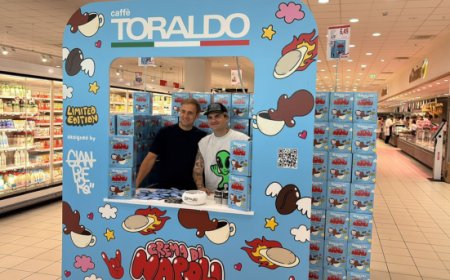 Caffè Toraldo e la Limited Edition con l'artista Gianpiero D'Alessandro