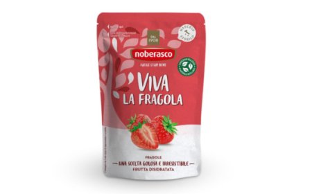 Noberasco Viva la Fragola, lo snack morbido a base di fragole disidratate