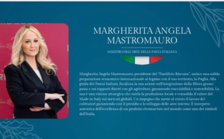 Margherita Mastromauro è Maestro dell'Arte della Pasta Italiana