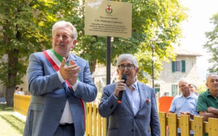 Bobbio intitola il Parco San Francesco all'imprenditore caseario Domenico Ludovico