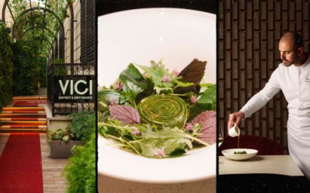 Estate a tavola: il menù leggero dello chef Ciccotelli al Vici Bistrot