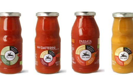 Alce Nero punta sulle passate biologiche da pomodori 100% italiani