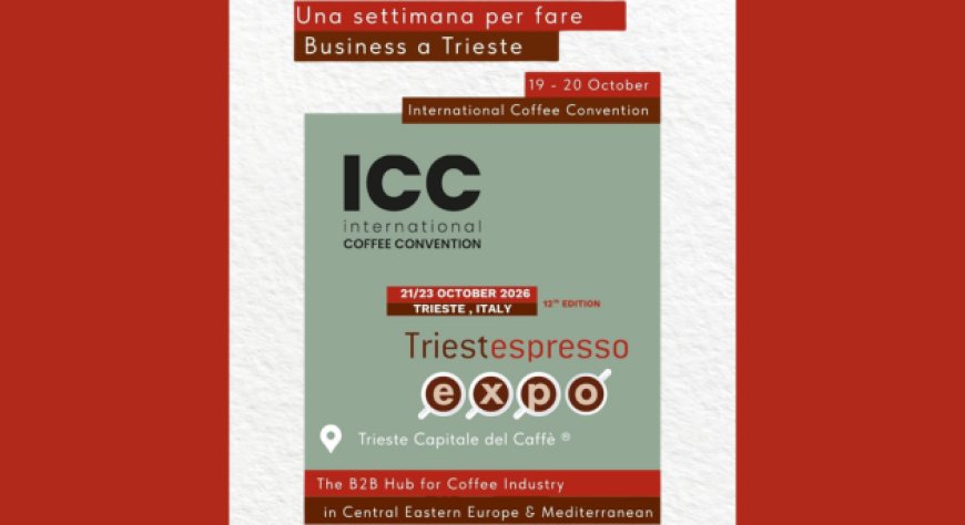 Accordo tra International Coffee Convention e TriestEspresso Expo per la settimana del caffè a Trieste