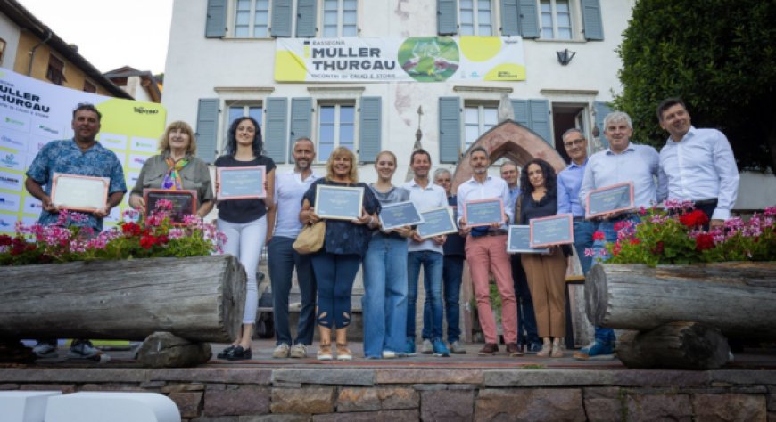 Il Müller Thurgau conquista l'eccellenza internazionale