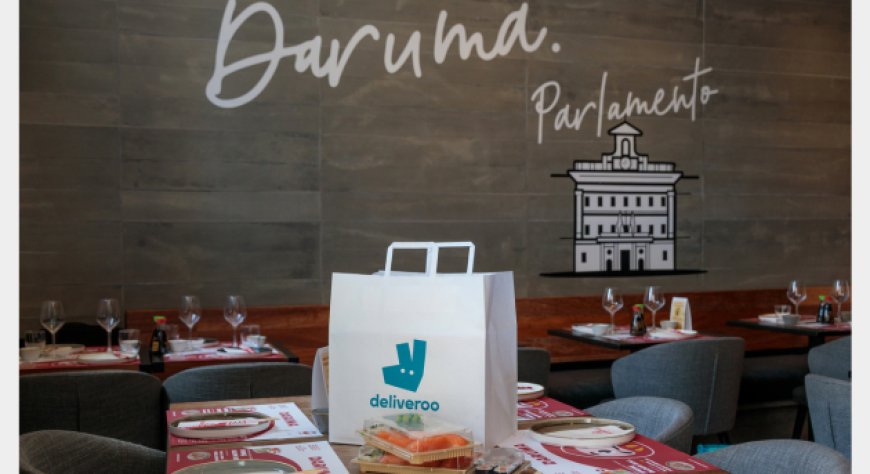 Roma, Deliveroo e Daruma Sushi insieme in esclusiva