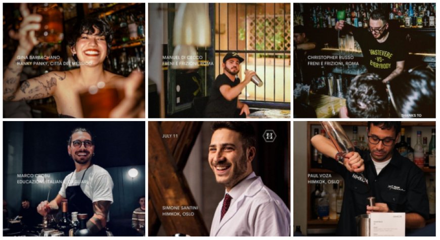 Disaronno porta la mixology internazionale nei cocktail bar italiani