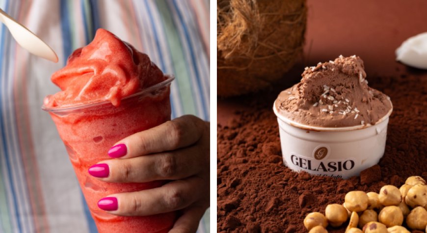 Gelasio sperimenta per la proposta estiva: gelati a base acqua, vegani e senza zuccheri aggiunti