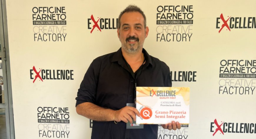 La pizzeria Grano premiata a Roma con il Quality First 2026