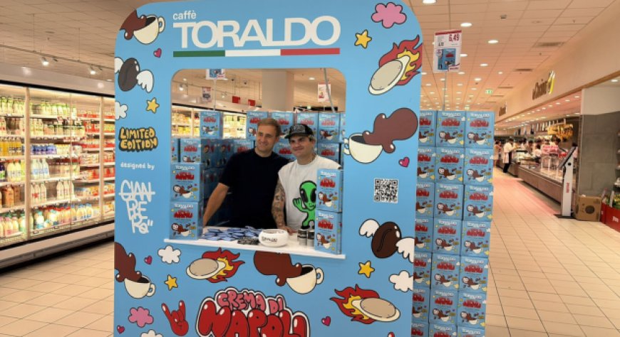 Caffè Toraldo e la Limited Edition con l'artista Gianpiero D'Alessandro