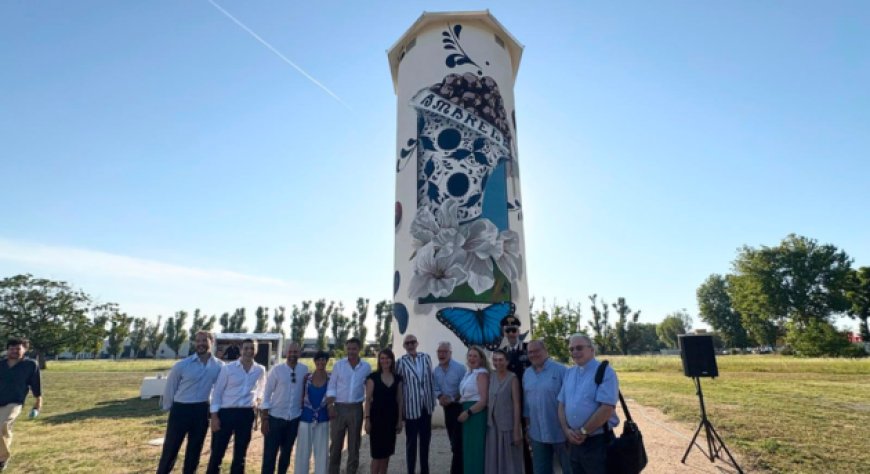 Fabbri 1905, ad Anzola un silos diventa opera d’arte e lo stabilimento punta sul fotovoltaico