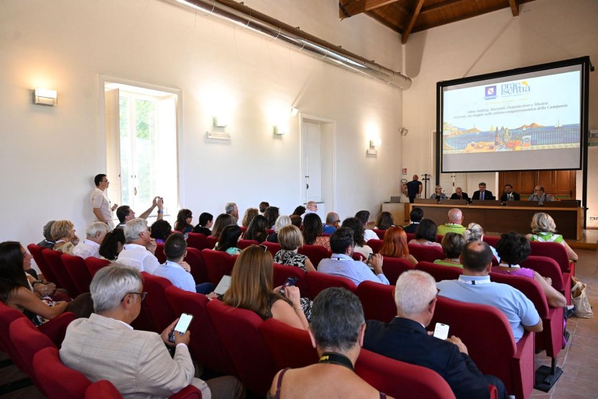 Praesentia a Castellammare di Stabia, la pasta al centro del racconto turistico della Campania