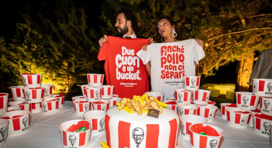 Matrimonio in Salento e comfort food: a mezzanotte arrivano i bucket KFC